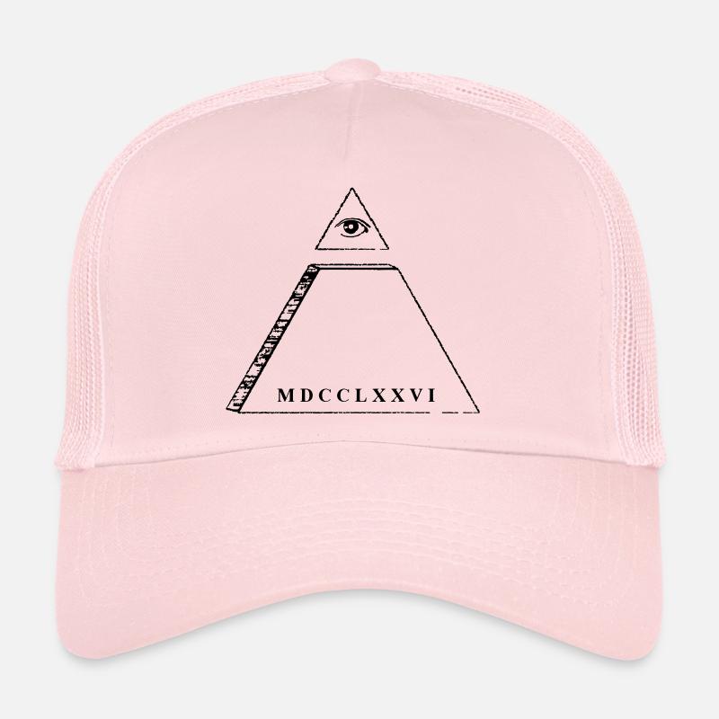 Pyramide - oeil de la Providence Casquette trucker 