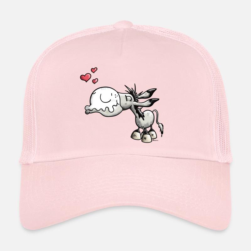Donkey Kiss - Trucker Cap - pale pink
