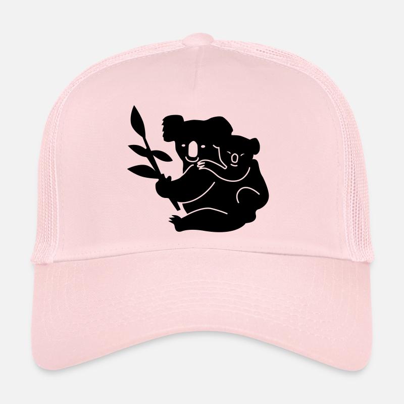 koala - Trucker Cap - Hellrosa