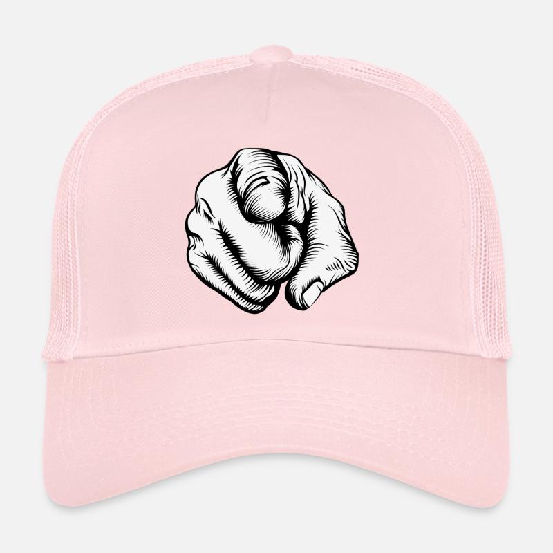 Un index pointe vers toi Casquette trucker 