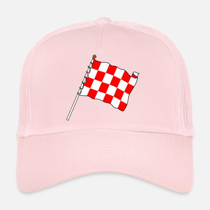 Drapeau du Brabant-Septentrional Casquette trucker 