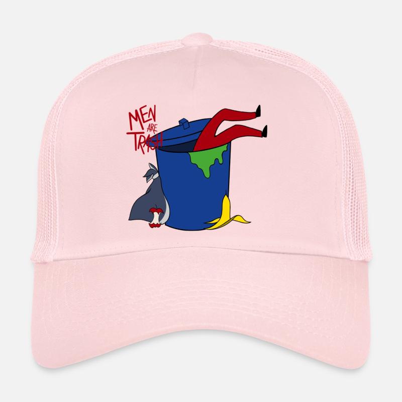 men are trash Trucker Cap