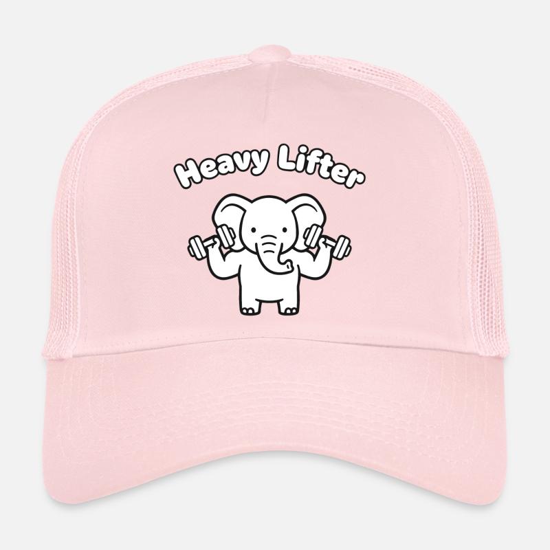 Haltérophile lourd Elephant Casquette trucker 