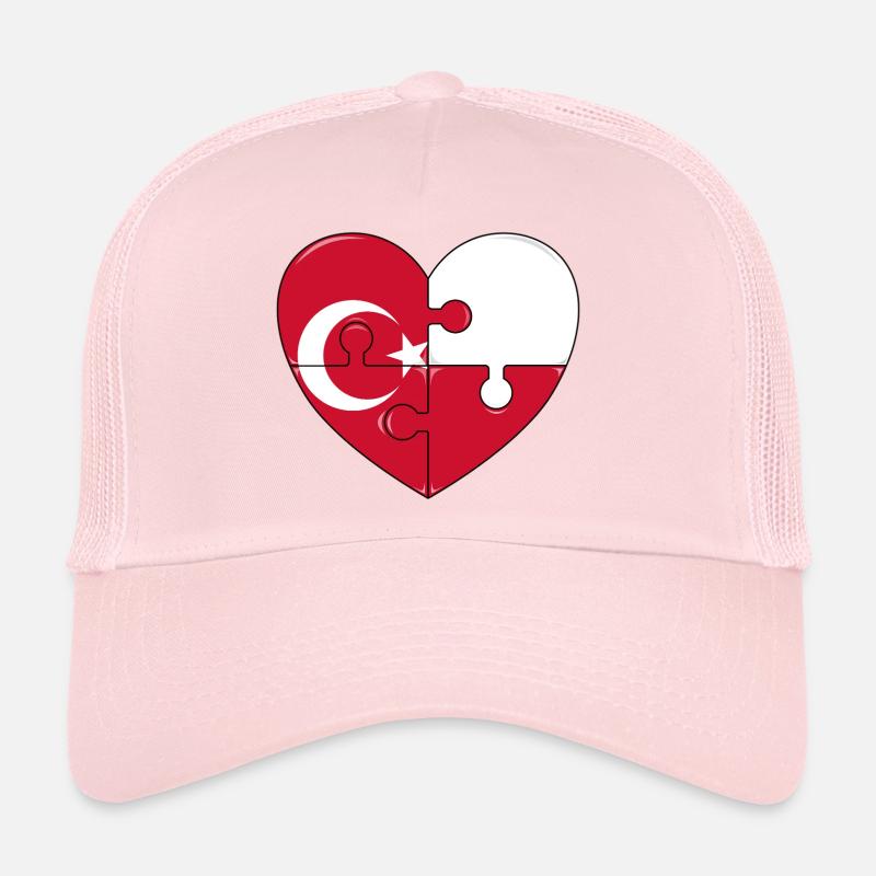 Puzzleherz Flaggenfusion Trucker Cap