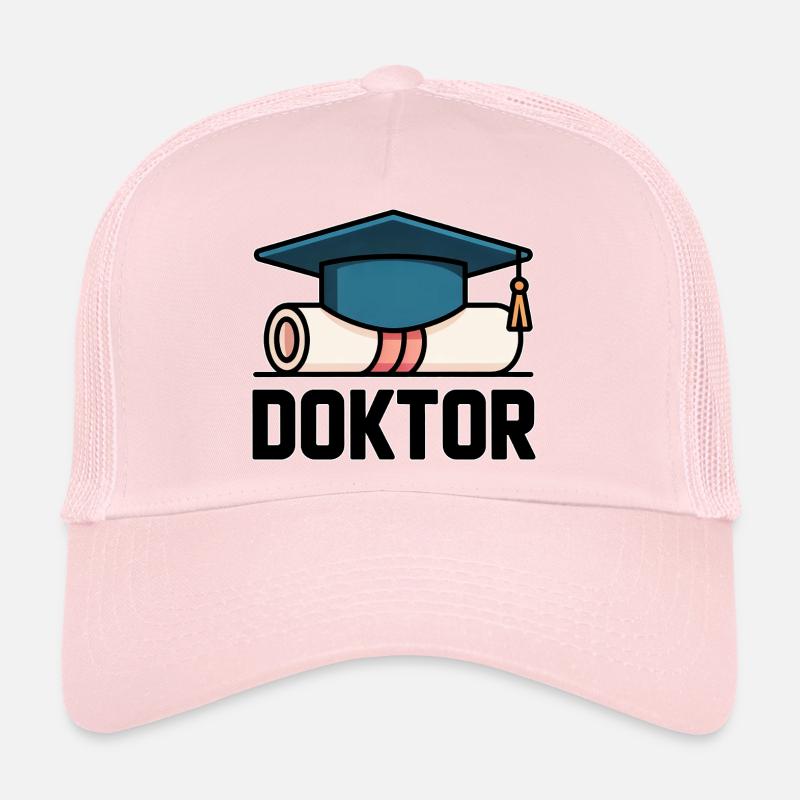 Doktorhut Urkunde – Abschluss, Promotion, Geschenk Trucker Cap
