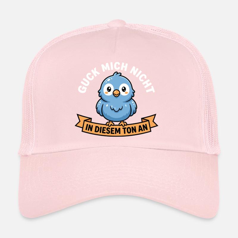 Ne me regarde pas sur ce ton ! Conception des oiseaux Casquette trucker 