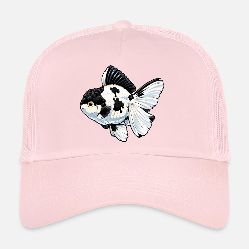 Grade Panda Oranda Poisson rouge de haute qualité Casquette trucker 