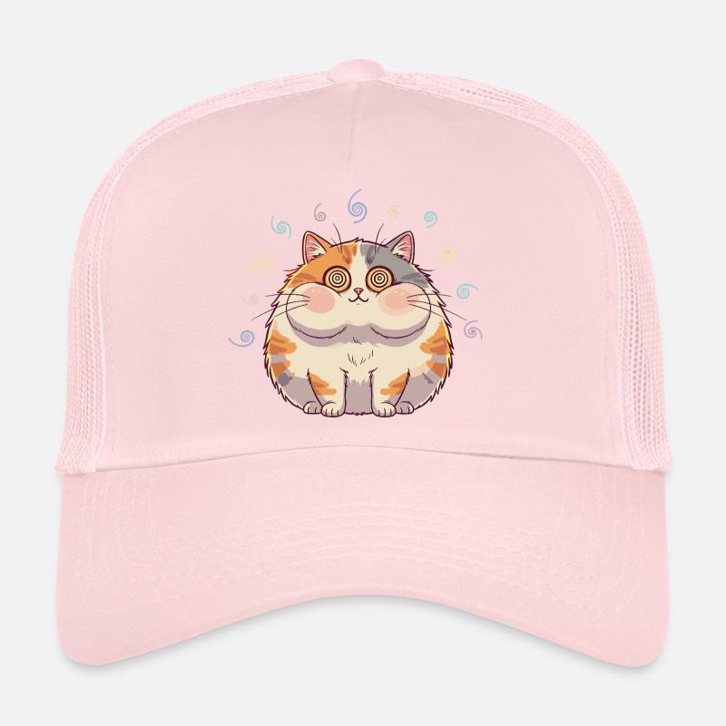 Sourire en spirale de chat Casquette trucker 