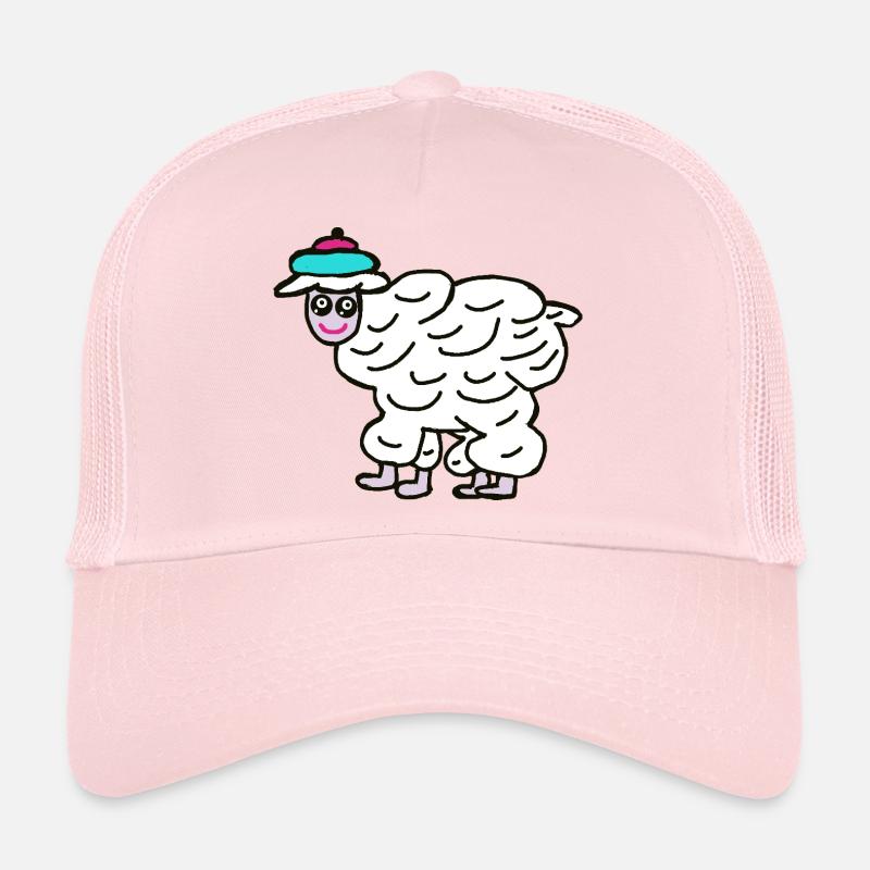 Cloud sheep with hat Trucker Cap