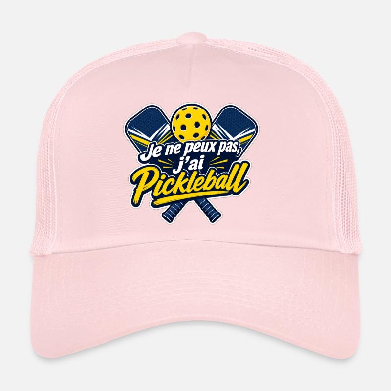 Je ne peux pas, j'ai Pickleball Casquette trucker