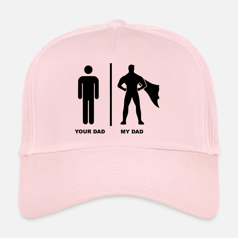 Your Dad My Dad Superhero Trucker Cap