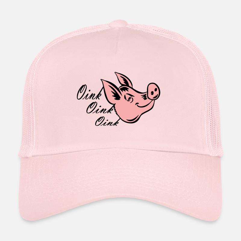 Kleines Schweinchen - Trucker Cap - Hellrosa