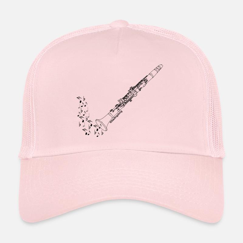 Clarinette - Casquette trucker - rose pâle