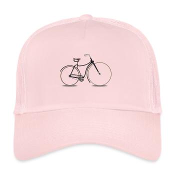 Fahrrad - Trucker Cap - Hellrosa - Vorne