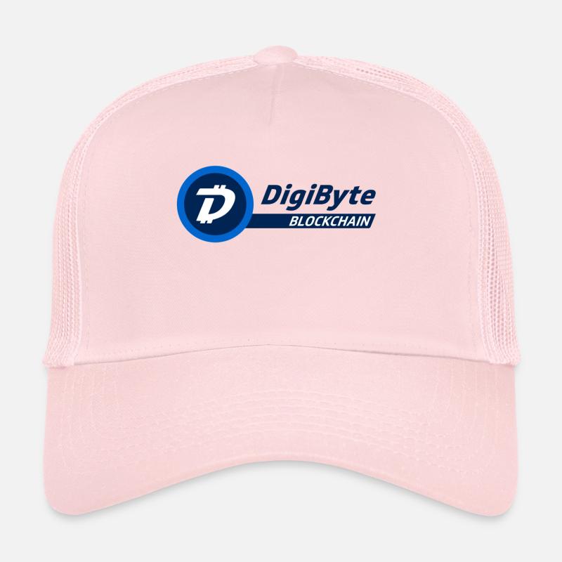 DigiByte logo with text (DGB) Trucker Cap
