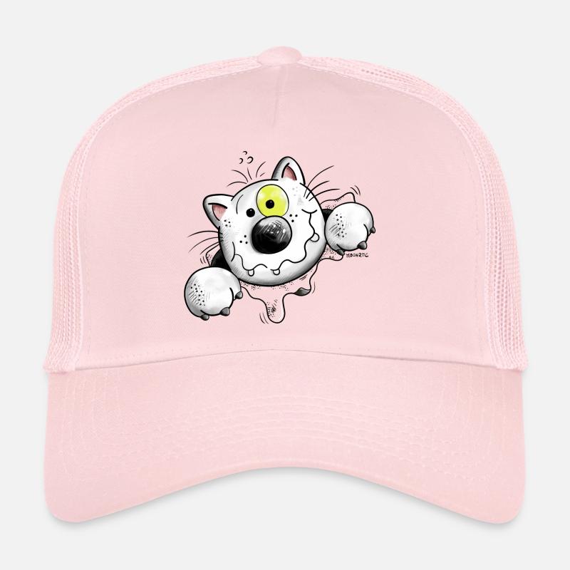 Crazy Cat Casquette trucker 