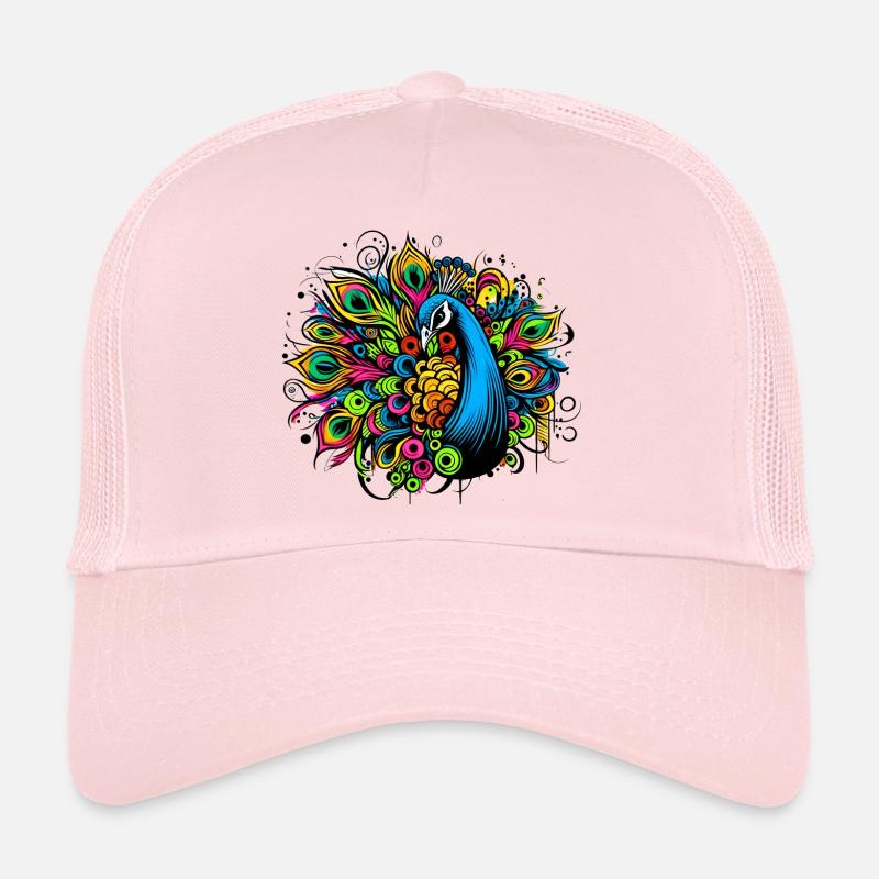 Peacock Trucker Cap