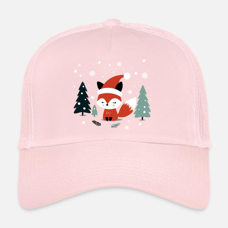 Weihnachtsfuchs - Trucker Cap - Hellrosa
