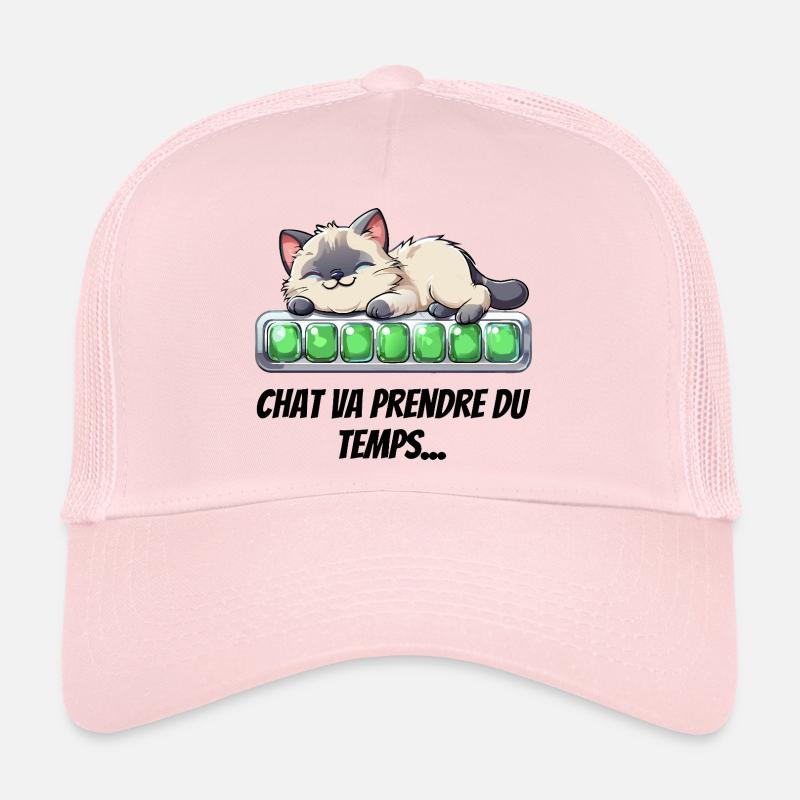 Cat Will Take Time - Cute Kitten Trucker Cap