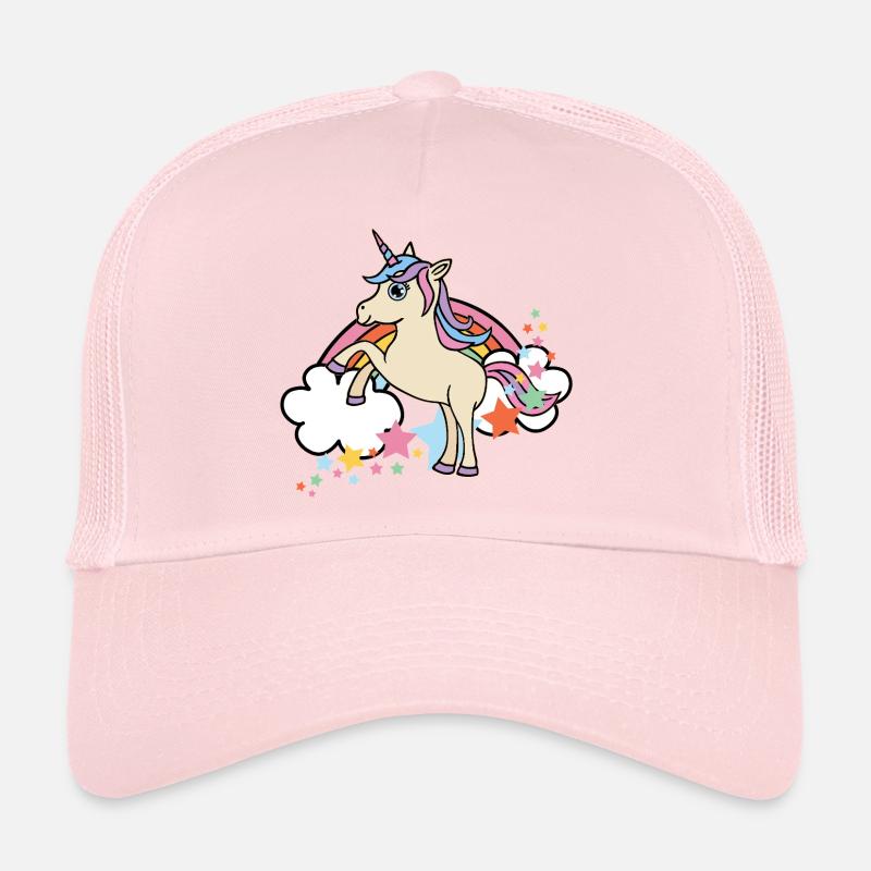Einhorn (Regenbogen & Sterne) Trucker Cap