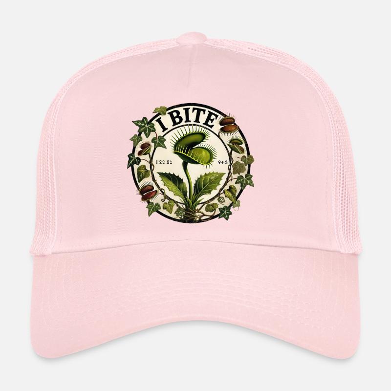 Illustration de croissance végétale végétalienne Casquette trucker 