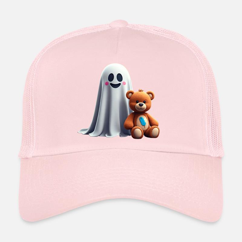 The ghost and the tickling teddy bear Trucker Cap