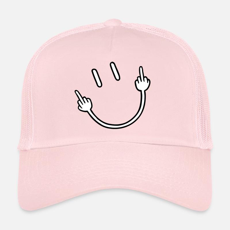 Geste du majeur Casquette trucker 
