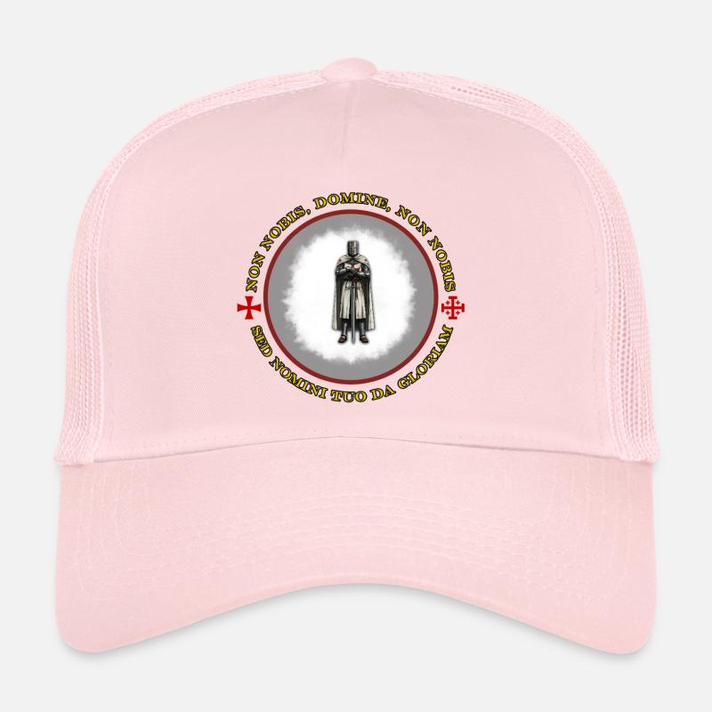 Tempelritter - Trucker Cap - Hellrosa