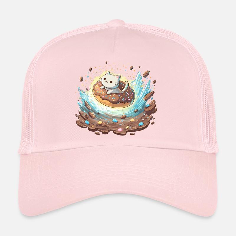Kawaii Cats Donut Trucker Cap