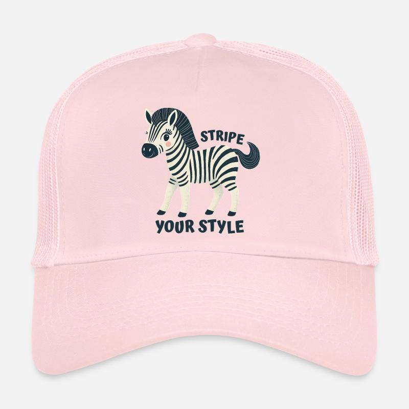Zèbre élégant Casquette trucker 