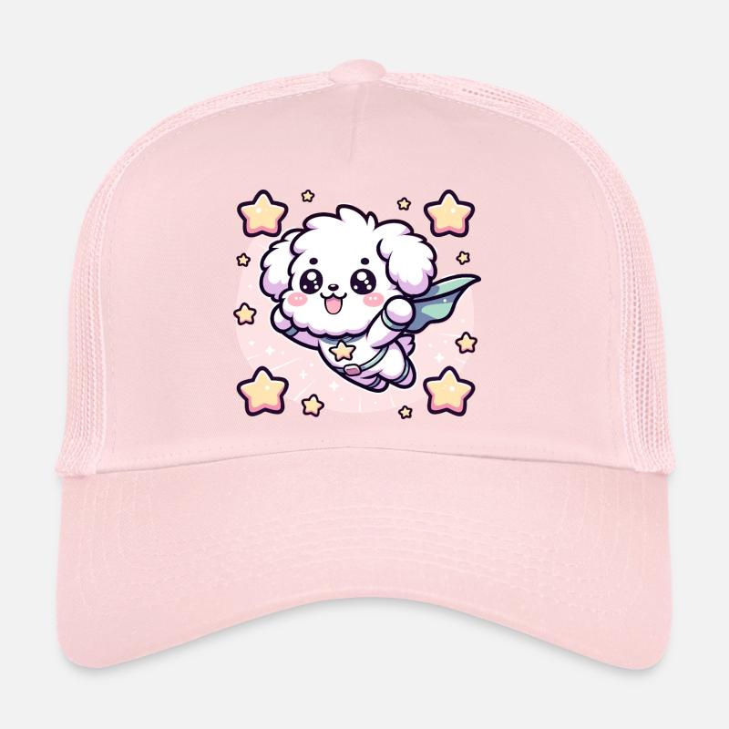 Helden Pudel Superheld Hündchen Super Hund Welpe Trucker Cap