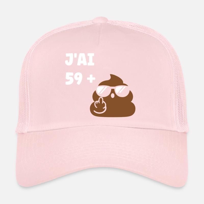 59 ans plus 1 Casquette trucker 