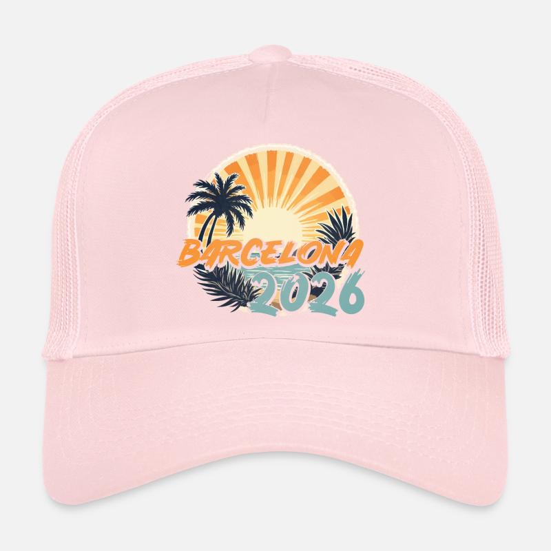 Barcelone 2026 Casquette trucker 