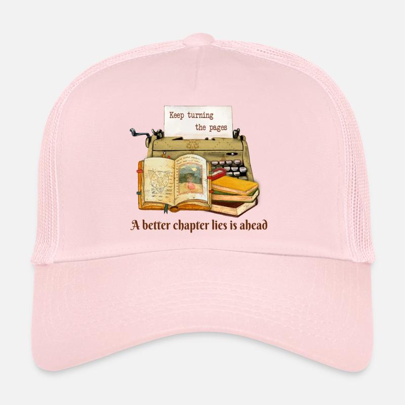 Keep Turning The Pages  Trucker Cap
