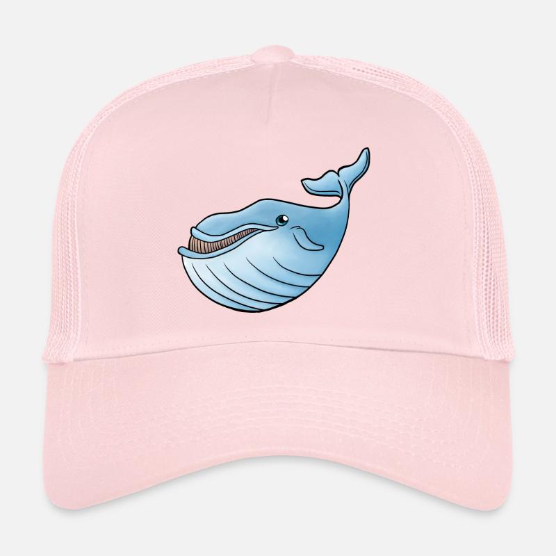 Kleiner Blauwal - Trucker Cap - Hellrosa