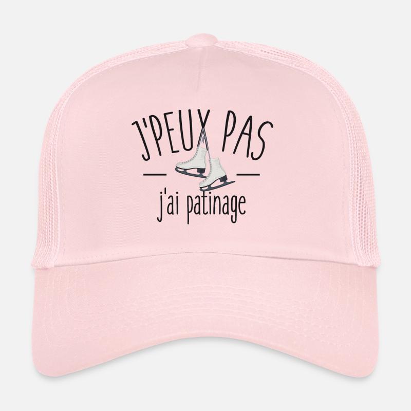 Je peux pas j'ai patinage Casquette trucker 