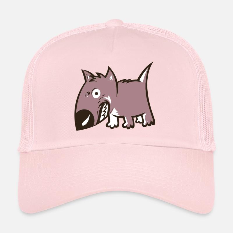 Bull Terrier - Trucker Cap - pale pink