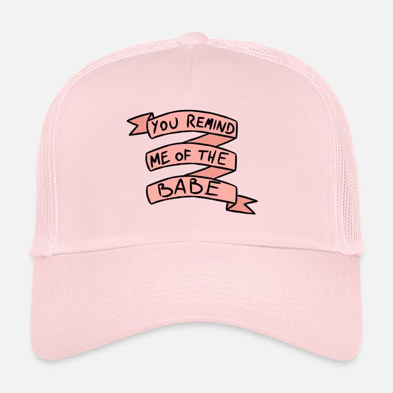 Du erinnerst mich an das Baby - Trucker Cap - Hellrosa