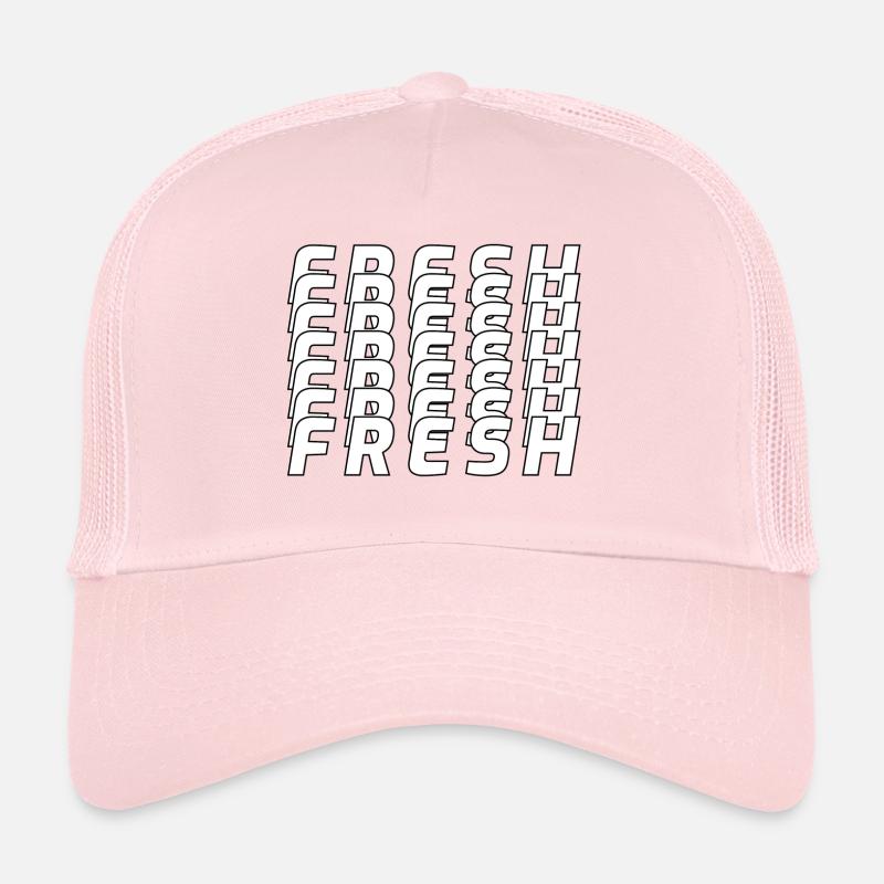 Fresh - Trucker Cap - Hellrosa