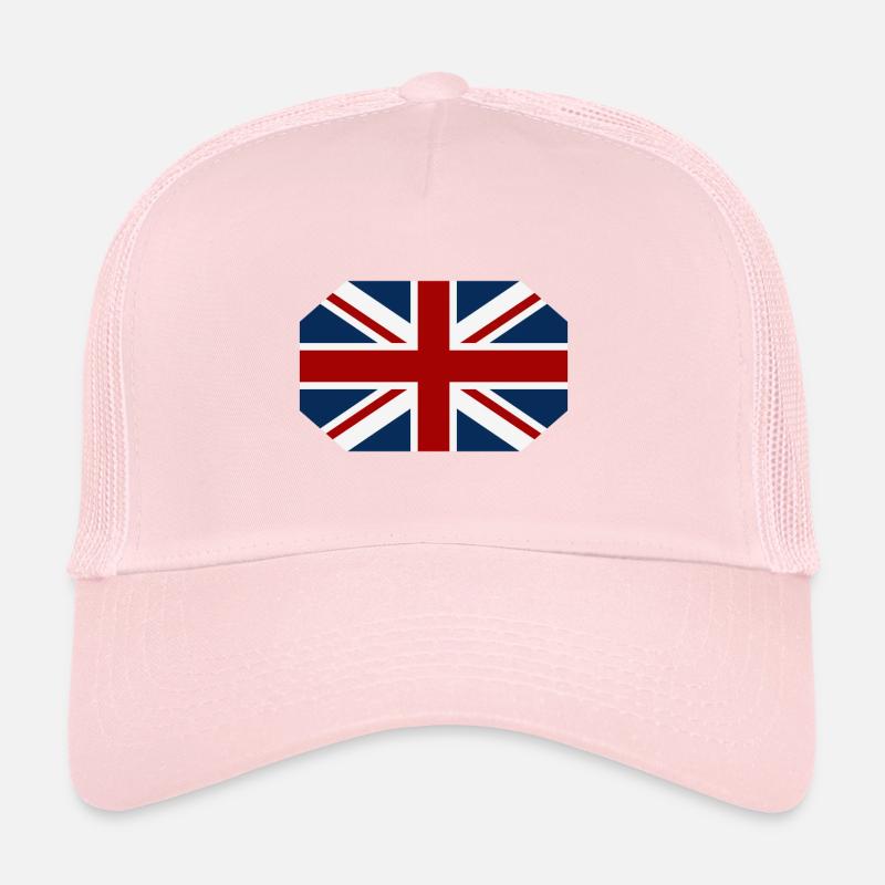 Drapeau de la Grande-Bretagne Casquette trucker 