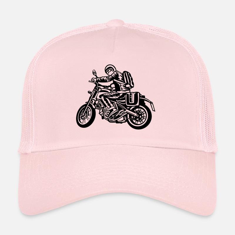 Motorcycle Touring / Motorcycle 01_wei ß Trucker Cap