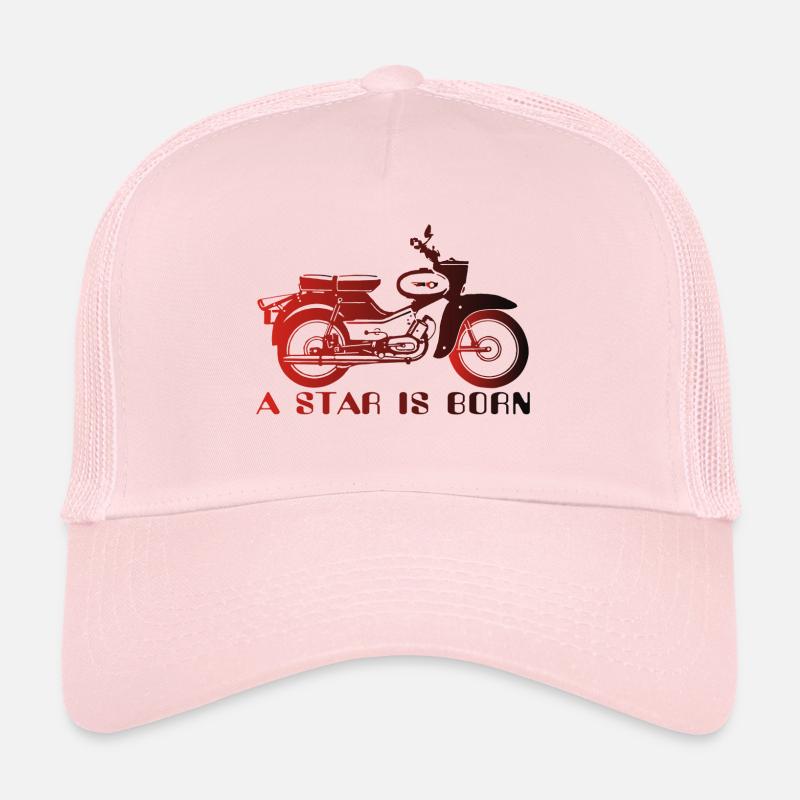Simson Star is Born - Trucker Cap - Hellrosa