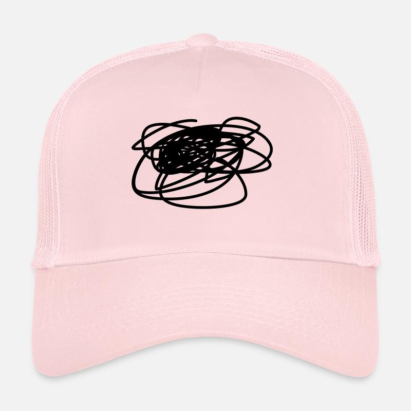 kritzeln - Trucker Cap - Hellrosa