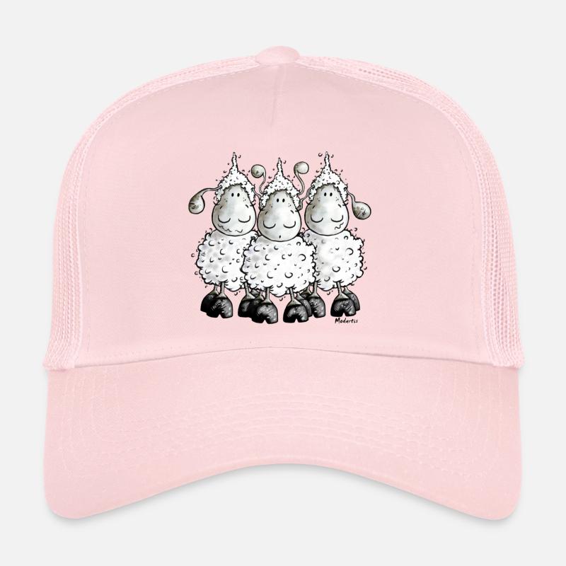 "Mc Wool" - sheep t-shirt design Trucker Cap