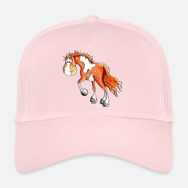 Knuffiger Pinto - Westernpferd Trucker Cap