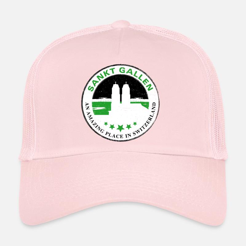Saint-Gall, un endroit incroyable en Suisse Casquette trucker 
