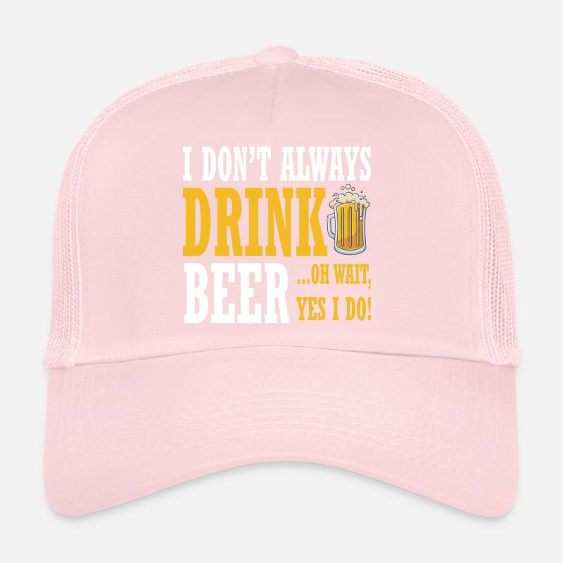 Humorous beer saying design for conviviality Trucker Cap