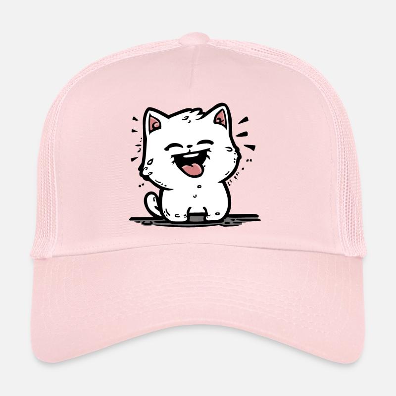 Loughing Kitty Trucker Cap