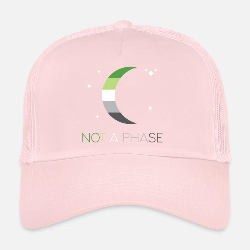 LGBTQ Pride Month - Not a Phase - Aromantic Trucker Cap