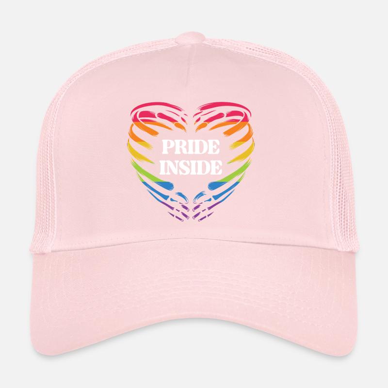 Mois de la fierté LGBT - Pride Inside Casquette trucker 